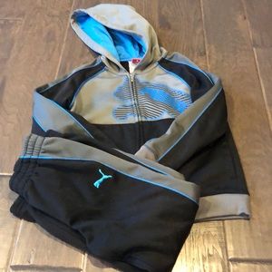 Boys Puma Hoodie and Pants Size 6